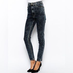 Your Eyes Lie | Acid Wash | High Waisted Skinny Jean | Size Small